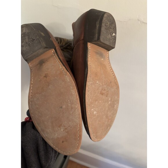 LAREDO WOMENS SZ 9 KADI TAN DISTRESSED BROWN LEATHER WESTERN COWGIRL BOOTS 5742 - Picture 9 of 9